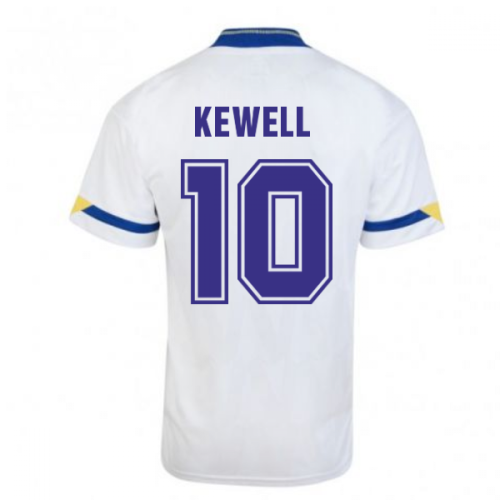 Score Draw Leeds United 1992 Home Shirt (KEWELL 10)