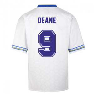 Score Draw Leeds United 1993 Admiral Retro Football Shirt