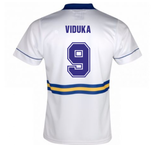 Score Draw Leeds United 1994 Home Shirt (VIDUKA 9)