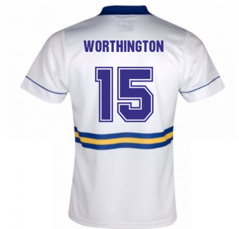 Score Draw Leeds United 1994 Home Shirt (Worthington 15)