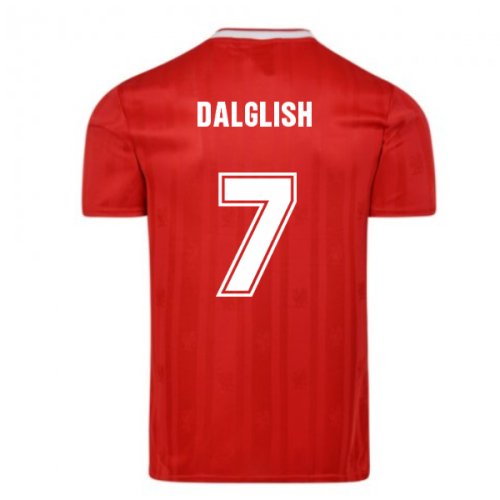 Score Draw Liverpool FC 1989 Retro Football Shirt (DALGLISH 7)