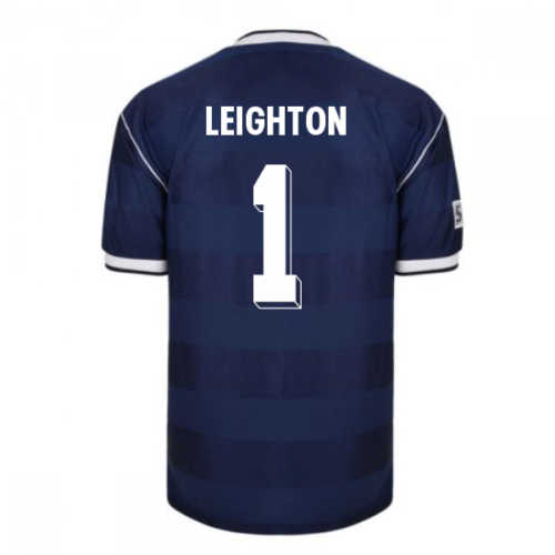 Score Draw Scotland 1986 Retro Football Shirt (Leighton 1)