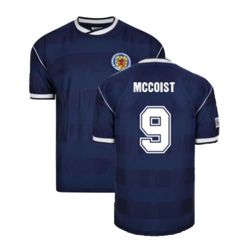 Score Draw Scotland 1986 Retro Football Shirt (MCCOIST 9)
