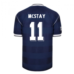 Score Draw Scotland 1986 Retro Football Shirt (McStay 11)