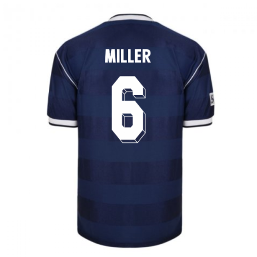 Score Draw Scotland 1986 Retro Football Shirt (Miller 6)