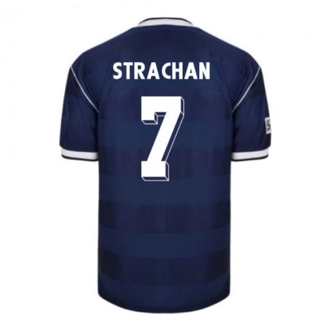 Score Draw Scotland 1986 Retro Football Shirt (Strachan 7)