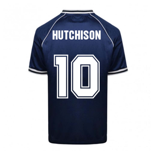 Scotland 1978 World Cup Retro Football Shirt (HUTCHISON 10)