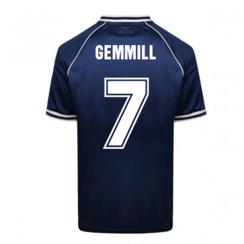 Scotland 1982 World Cup Retro Football Shirt (GEMMILL 7)