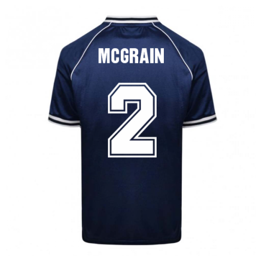 Scotland 1982 World Cup Retro Football Shirt (McGrain 2)