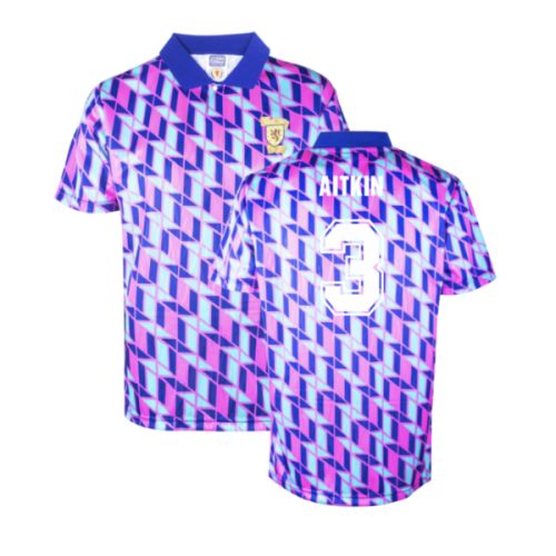 Scotland 1990 Fourth Retro Shirt (AITKIN 3)