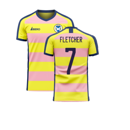 Scotland 2024-2025 Away Concept Football Kit (Libero) (Fletcher 7)