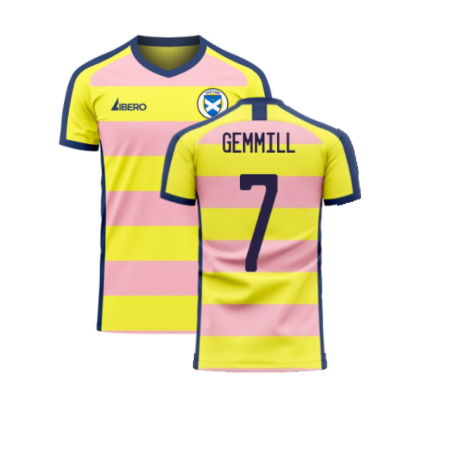 Scotland 2024-2025 Away Concept Football Kit (Libero) (GEMMILL 7) - Womens