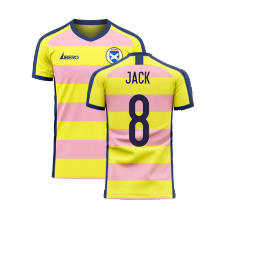 Scotland 2024-2025 Away Concept Football Kit (Libero) (Jack 8) - Womens