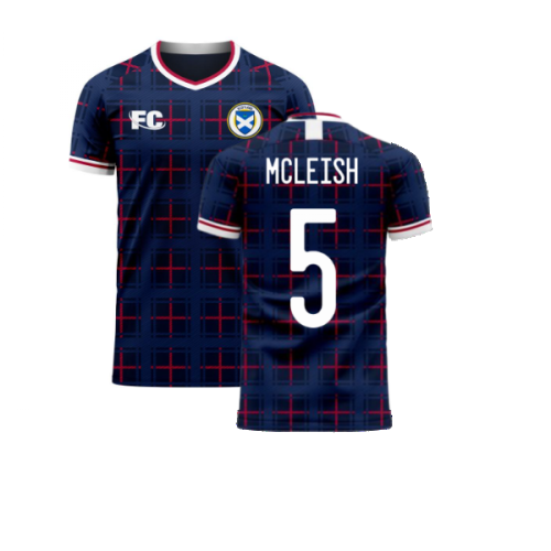 Scotland 2020-2021 Home Concept Shirt (Fans Culture) (MCLEISH 5)