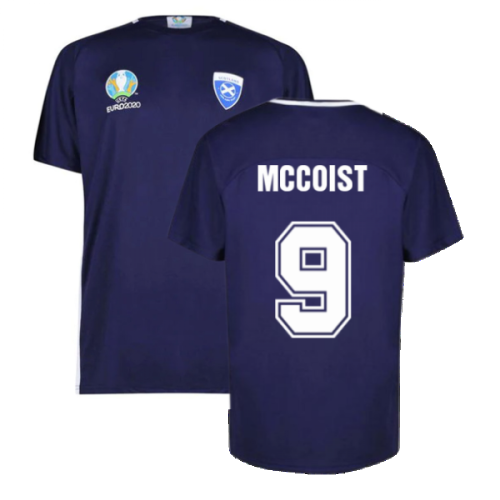 Scotland 2021 Polyester T-Shirt (Navy) (MCCOIST 9)