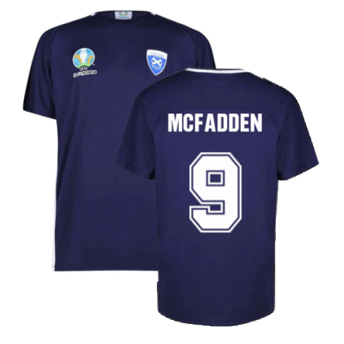 Scotland 2021 Polyester T-Shirt (Navy) (MCFADDEN 9)