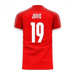 Serbia 2025-2026 Home Concept Football Kit (Libero) (JOVIC 19) Serbia 2025-2026 Home Concept Football Kit (Libero) (JOVIC 19)