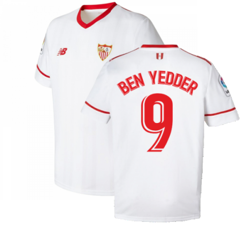 Sevilla 2017-18 Home Shirt ((Excellent) L) (BEN YEDDER 9)