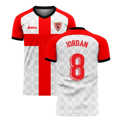 Seville 2024-2025 Home Concept Football Kit (Libero) (JORDAN 8)