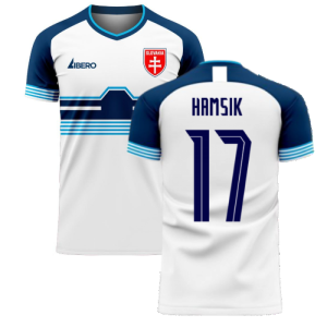 Slovakia 2024-2025 Home Concept Football Kit (Libero) (HAMSIK 17)