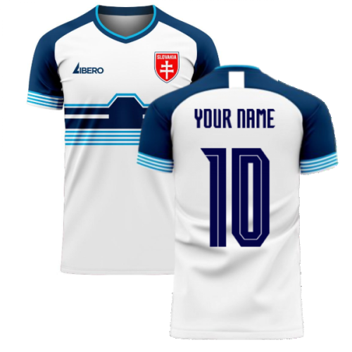 Slovakia 2024-2025 Home Concept Football Kit (Libero) (Your Name)