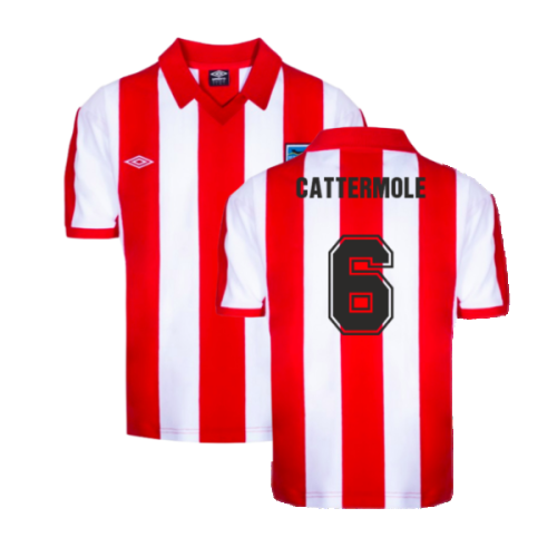 Sunderland 1978 Umbro Retro Football Shirt (Cattermole 6)