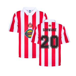 Sunderland 1999 Home Retro Shirt (Schwarz 20)