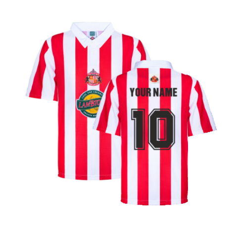 Sunderland 1999 Home Retro Shirt (Your Name)