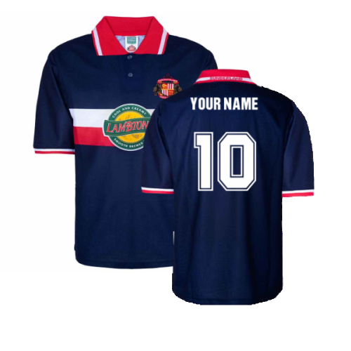 Sunderland 1999 Retro Away Shirt (Your Name)