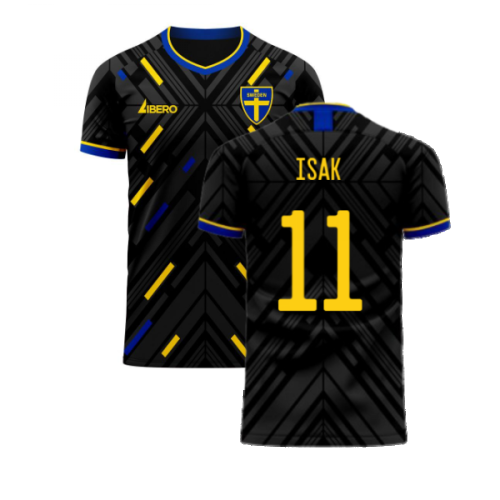 Sweden 2024-2025 Away Concept Football Kit (Libero) (ISAK 11)