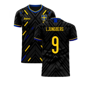 Sweden 2024-2025 Away Concept Football Kit (Libero) (LJUNGBERG 9)