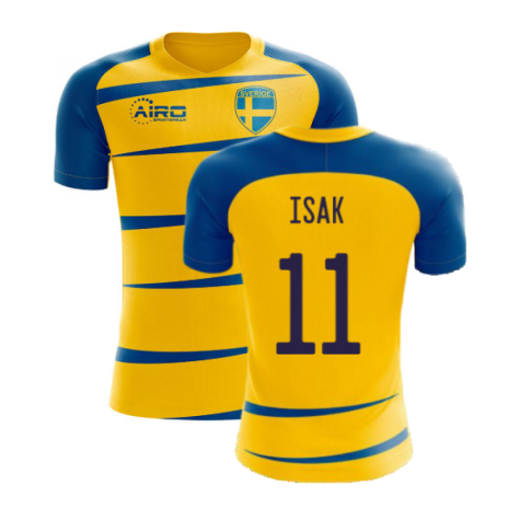 Sweden 2024-2025 Home Concept Football Kit (Airo) (ISAK 11)