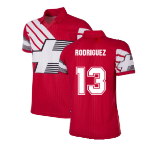 Switzerland 1990-92 Retro Football Shirt (Rodriguez 13)