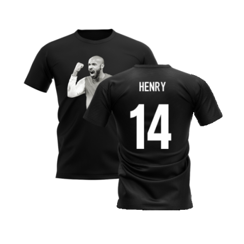 Thierry Henry Legend T-Shirt (Black) (Henry 14)