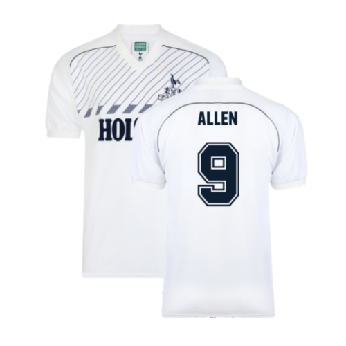 Tottenham 1986 Retro Home Shirt (Allen 9)