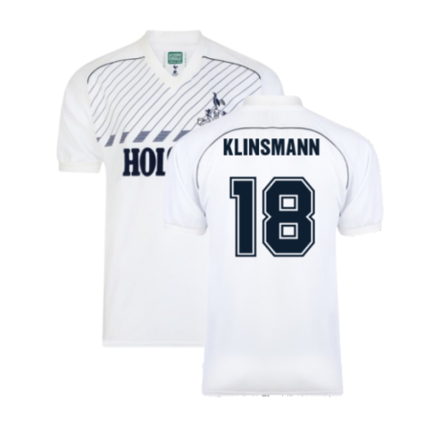 Tottenham 1986 Retro Home Shirt (KLINSMANN 18)