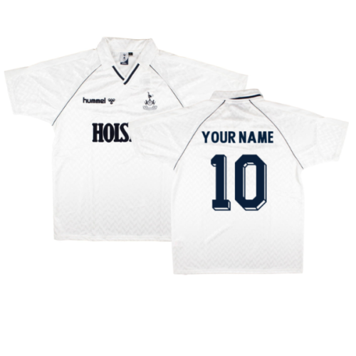 Tottenham 1989 Retro Hummel Home Shirt (Your Name)