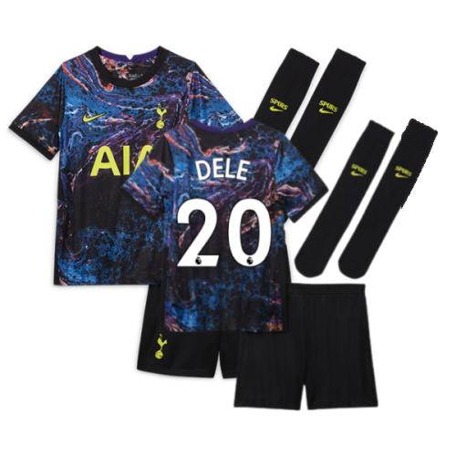 Tottenham 2021-2022 Away Baby Kit (DELE 20)