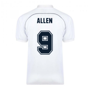 Tottenham Hotspur 1986 Retro Football Shirt (Allen 9)