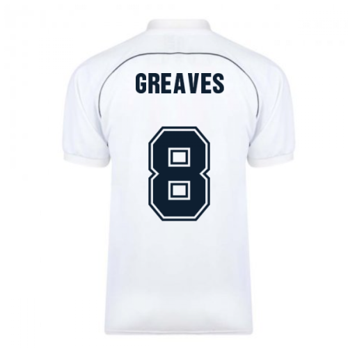 Tottenham Hotspur 1986 Retro Football Shirt (GREAVES 8)