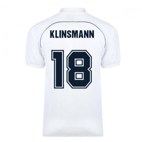 Tottenham Hotspur 1986 Retro Football Shirt (KLINSMANN 18)