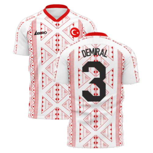 Turkey 2024-2025 Away Concept Football Kit (Libero) (DEMIRAL 3)