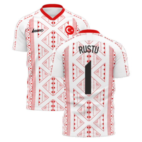 Turkey 2024-2025 Away Concept Football Kit (Libero) (RUSTU 1)