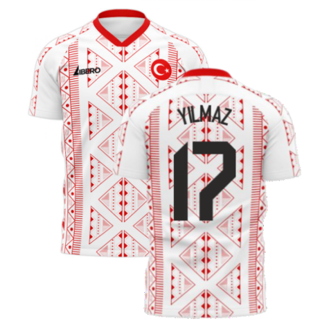 Turkey 2024-2025 Away Concept Football Kit (Libero) (YILMAZ 17)