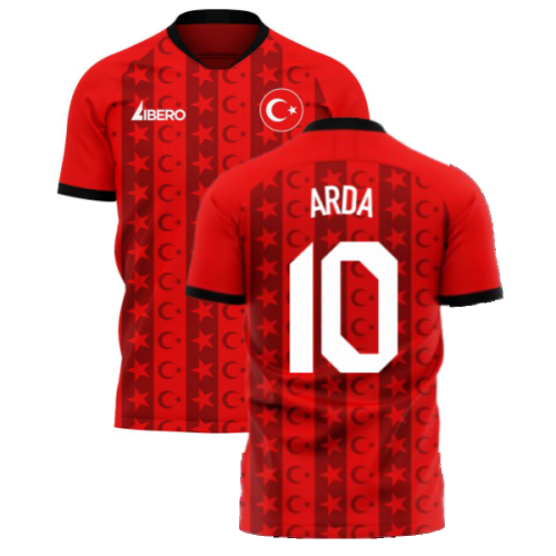 Turkey 2024-2025 Home Concept Football Kit (Libero) (ARDA 10)