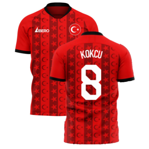 Turkey 2024-2025 Home Concept Football Kit (Libero) (KOKCU 8)