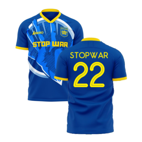 Ukraine Stop War Graphic Concept Kit (Libero) - Blue (STOP WAR 22)