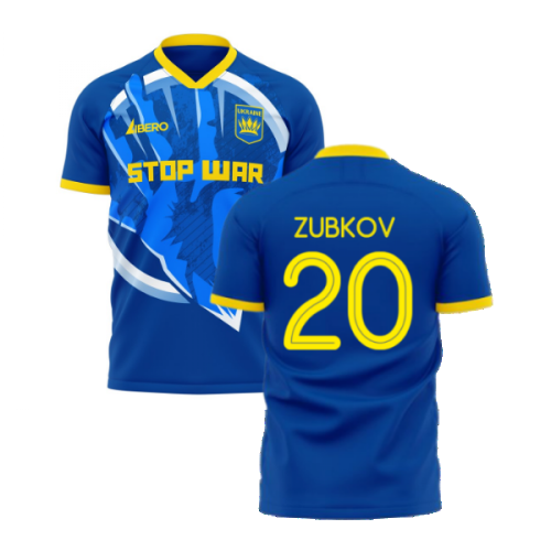 Ukraine Stop War Graphic Concept Kit (Libero) - Blue (ZUBKOV 20)