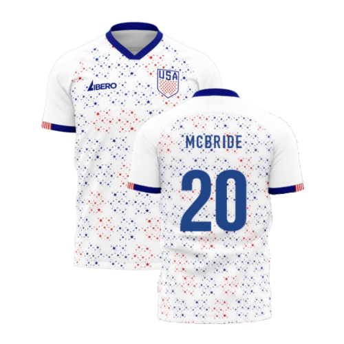 United States 2024-2025 Home Concept Football Kit (Libero) (MCBRIDE 20)