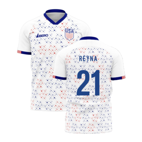 United States 2024-2025 Home Concept Football Kit (Libero) (REYNA 21)